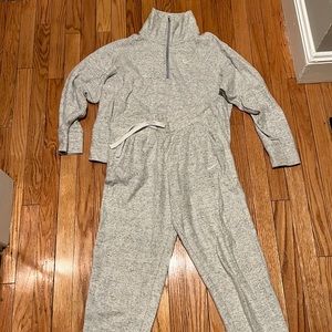 Nike Sweatsuit, Heather Gray, Size Small